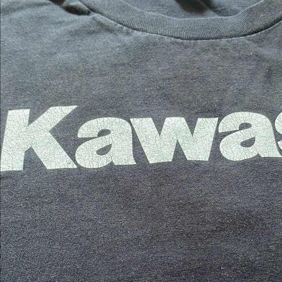 Kawasaki Black Men's T-Shirt - Picture 7 of 8